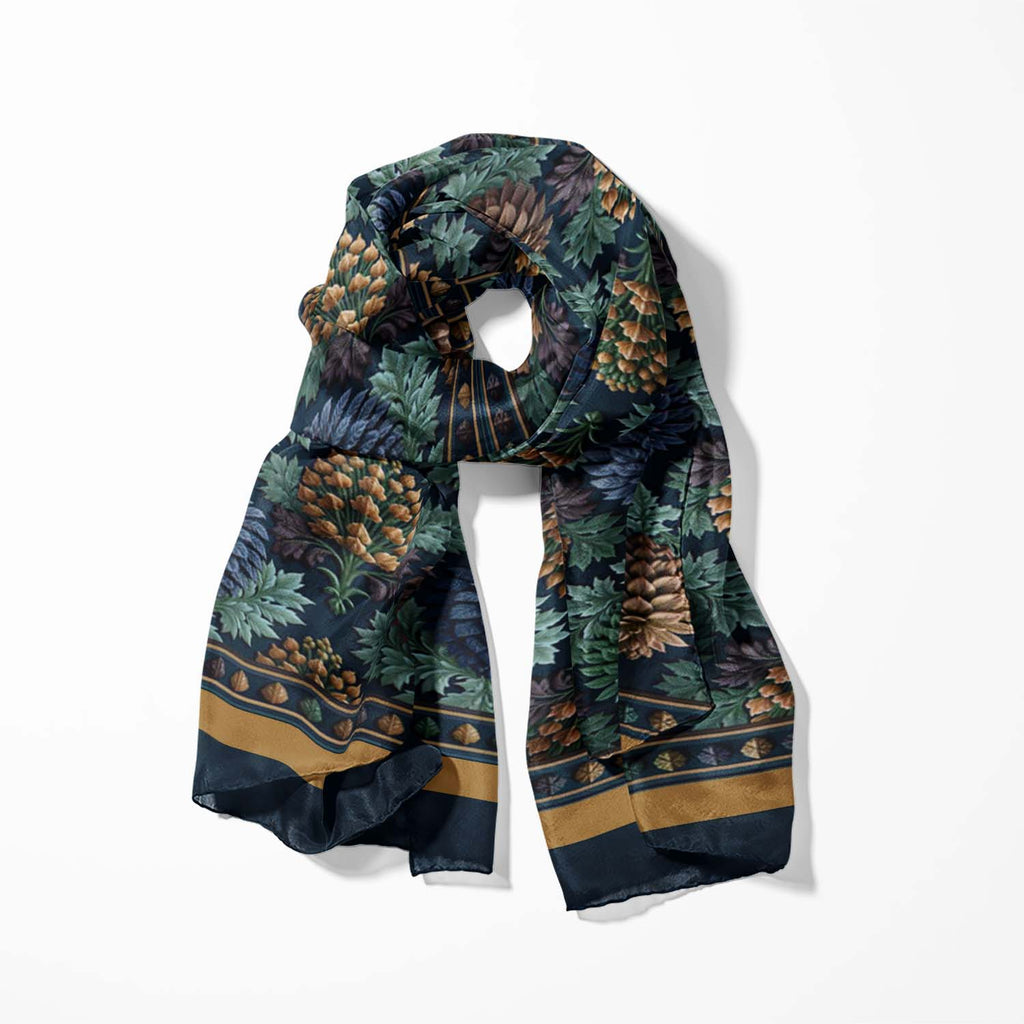 MIDNIGHT BOTANICA MEN SCARF - PREMIUM COLLECTION
