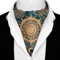 MOONLIT TREE SILK ASCOT – PREMIUM COLLECTION