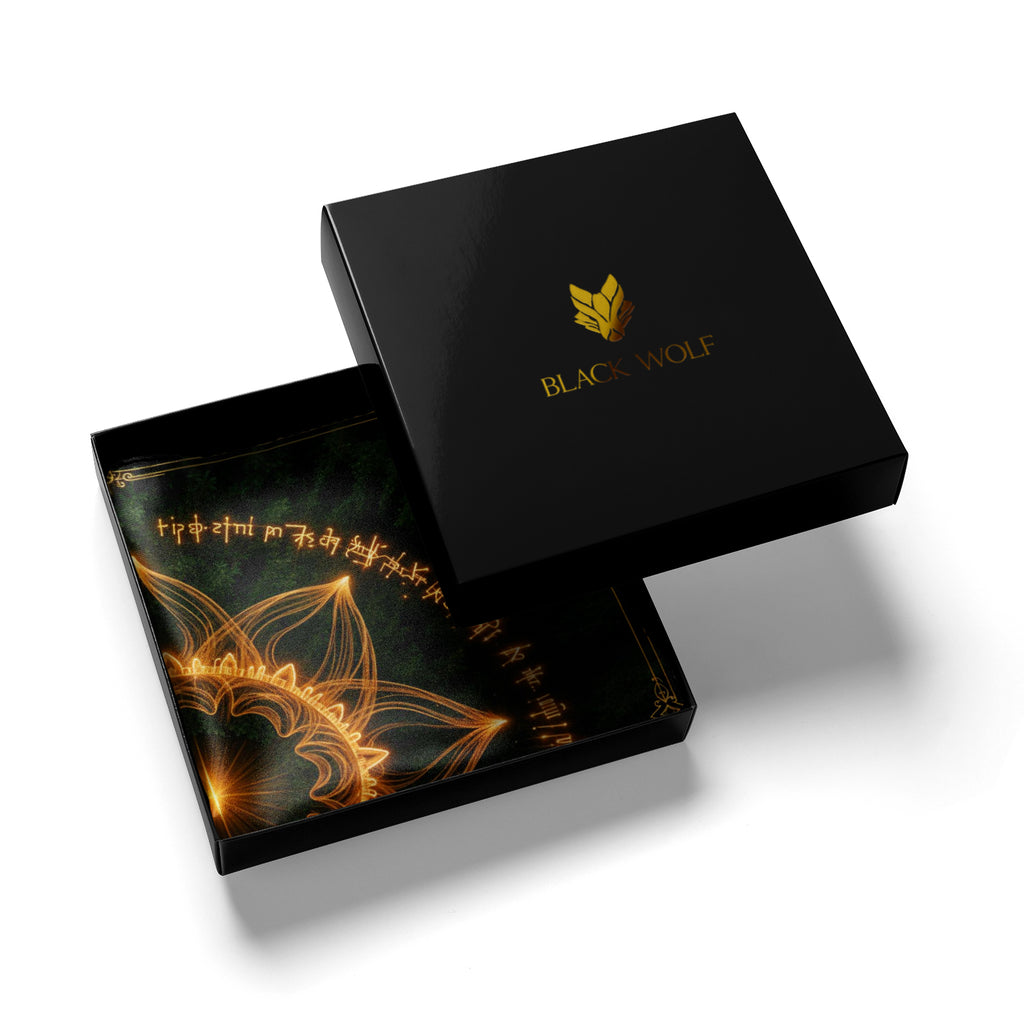 MYSTIC SUN SILK POCKET SQUARE