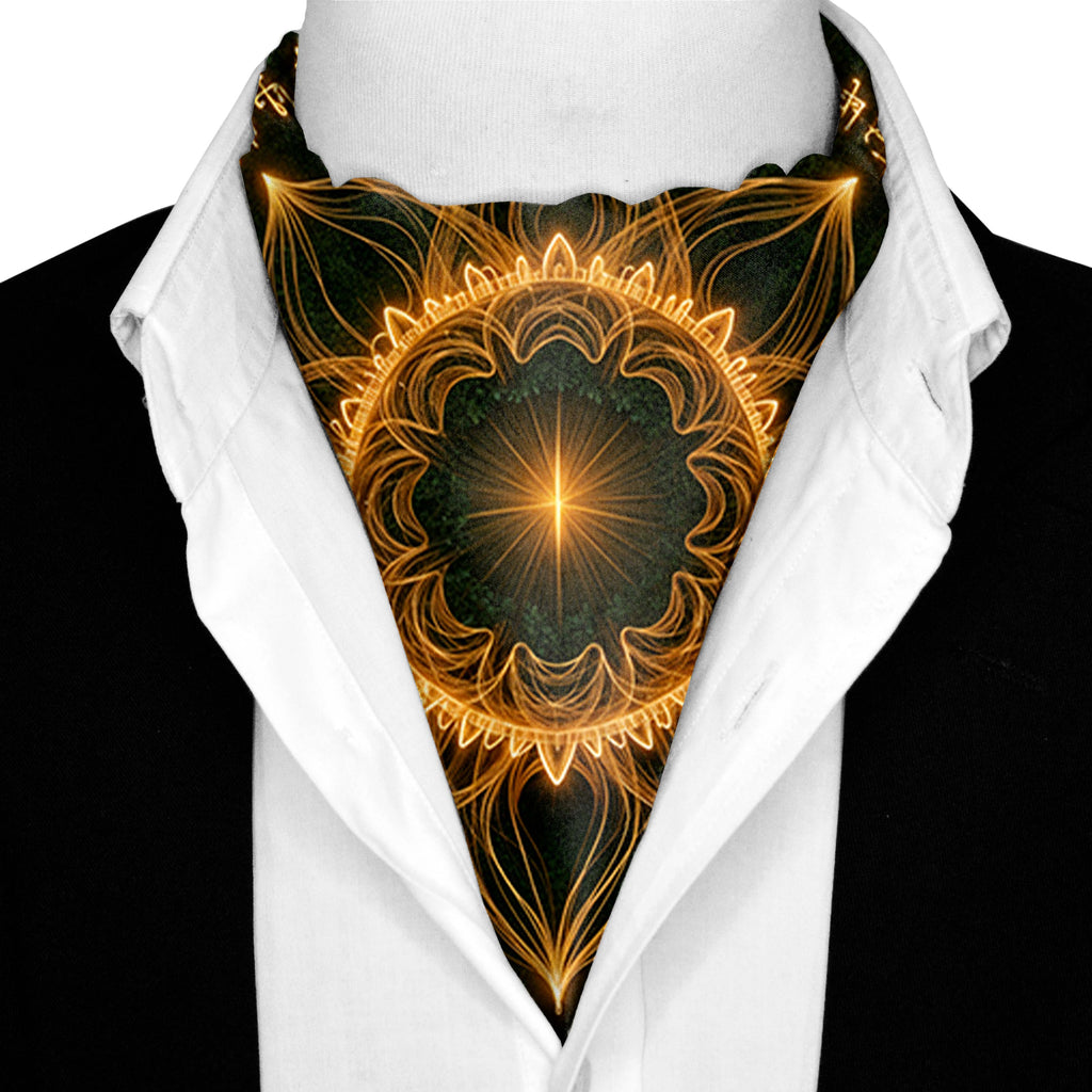 MYSTIC SUN SILK ASCOT – PREMIUM COLLECTION