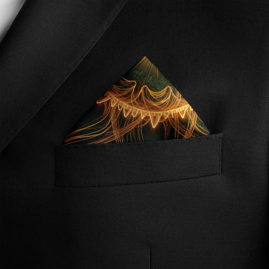 MYSTIC SUN SILK POCKET SQUARE