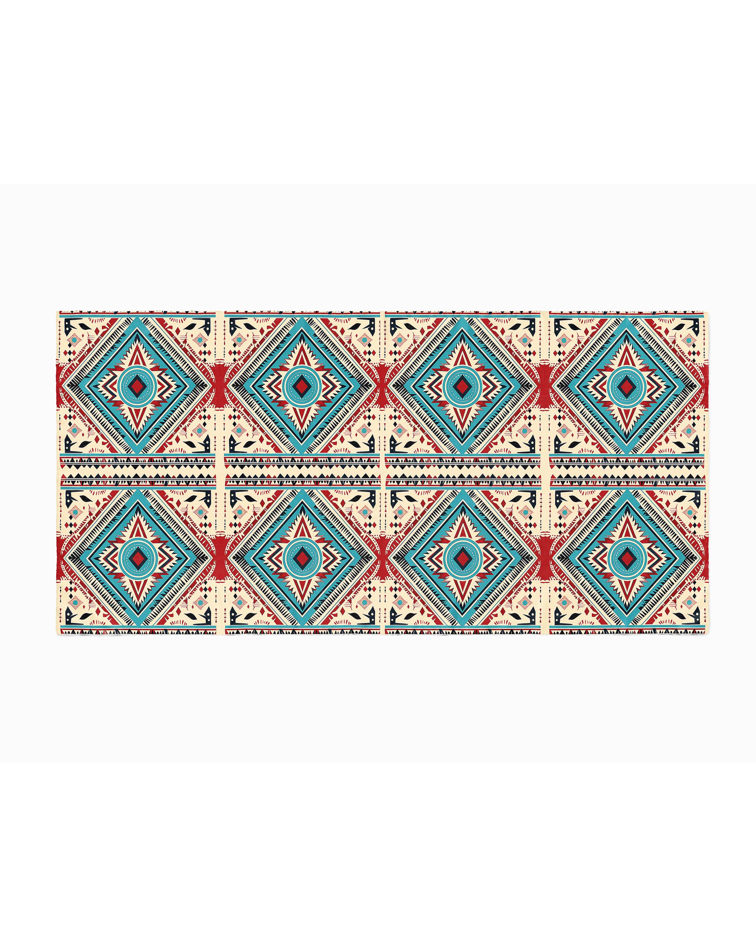 NAVAJO AZTEC SILK WOMEN SCARF – PREMIUM COLLECTION