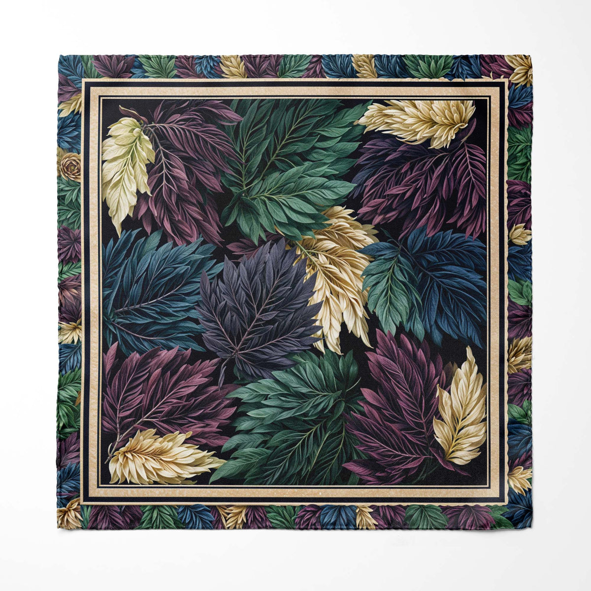 NOCTIS GROVE SILK POCKET SQUARE