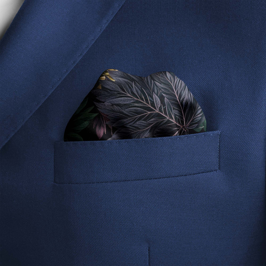 NOCTIS GROVE SILK POCKET SQUARE