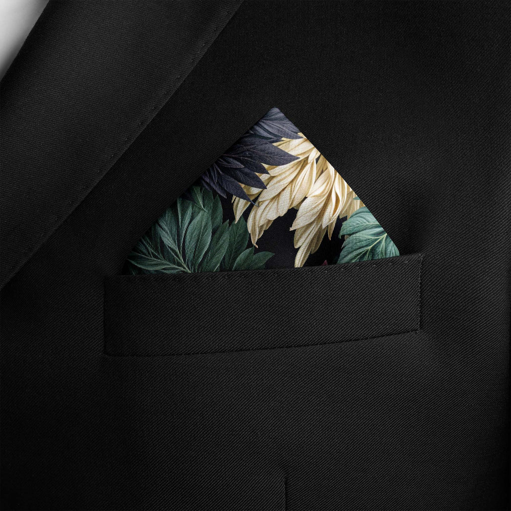 NOCTIS GROVE SILK POCKET SQUARE