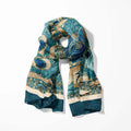 OPAL PEACOCK MEN SCARF - PREMIUM COLLECTION