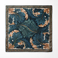 OPULENT LEAVES SILK POCKET SQUARE