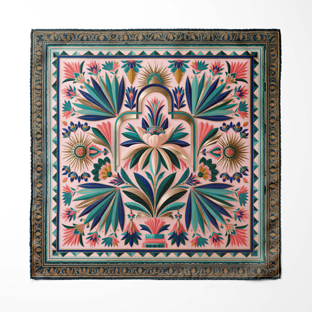 PALMARIA SILK POCKET SQUARE