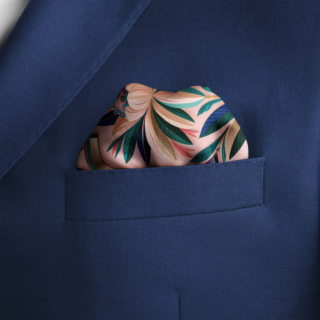 PALMARIA SILK POCKET SQUARE
