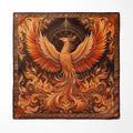 PHOENIX EMBER SILK POCKET SQUARE
