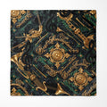 RHAPSODY NOIR SILK POCKET SQUARE