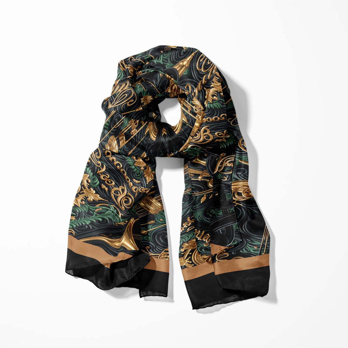 RHAPSODY NOIR MEN SCARF - PREMIUM COLLECTION