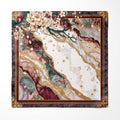 ROYAL MAGNOLIA SILK POCKET SQUARE