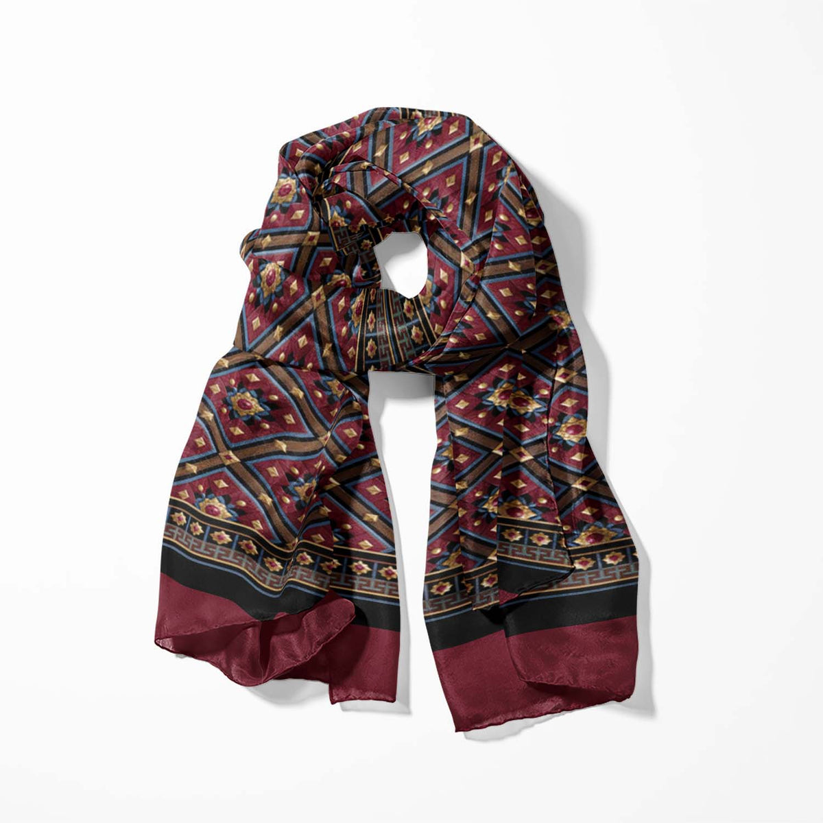 ROYAL MOSAIC MEN SCARF - PREMIUM COLLECTION