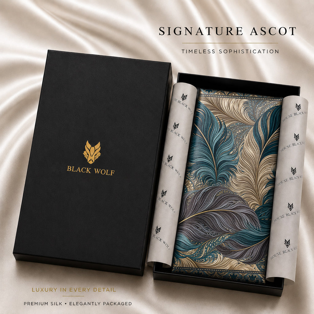 ROYAL PLUME SILK ASCOT – PREMIUM COLLECTION