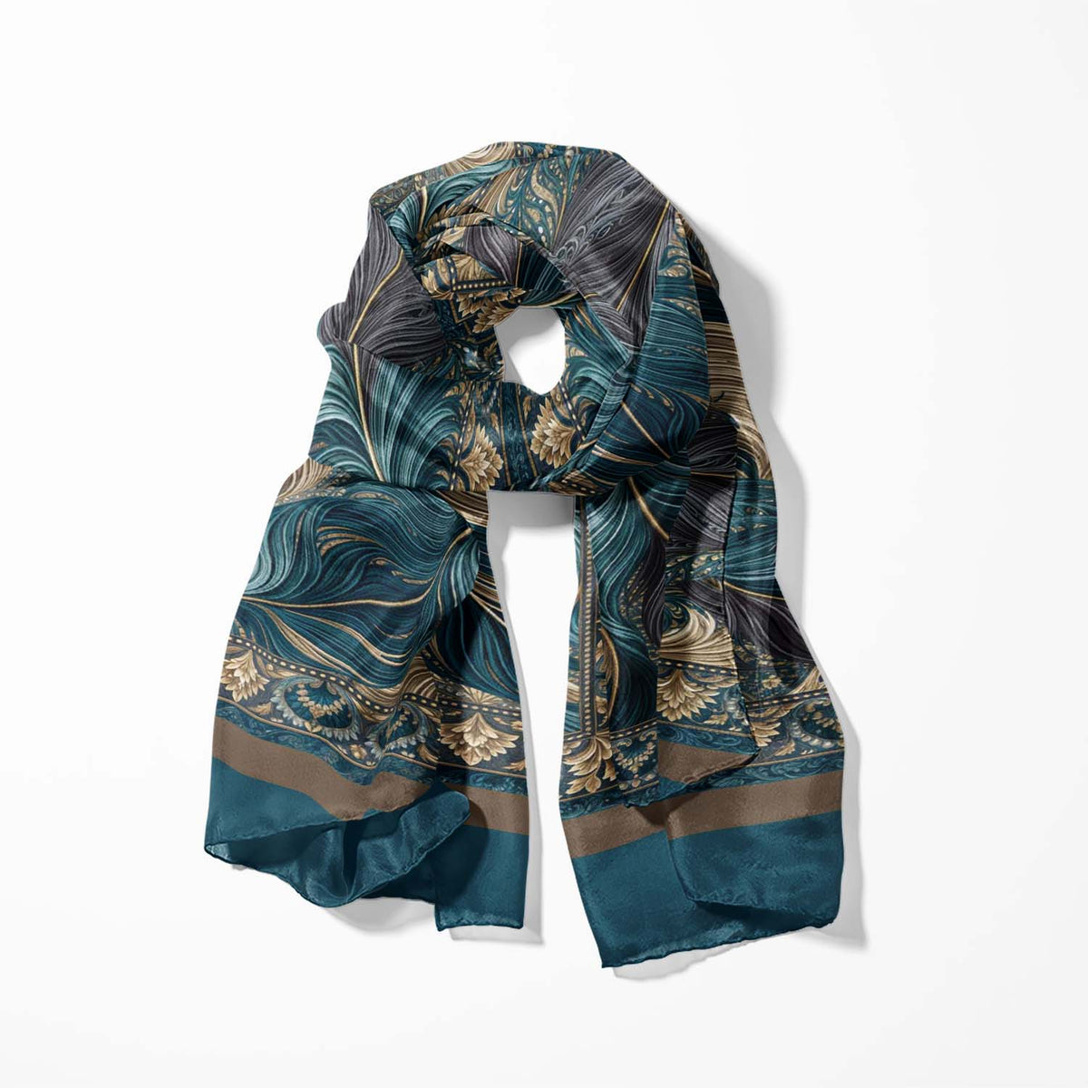 ROYAL PLUME MEN SCARF - PREMIUM COLLECTION