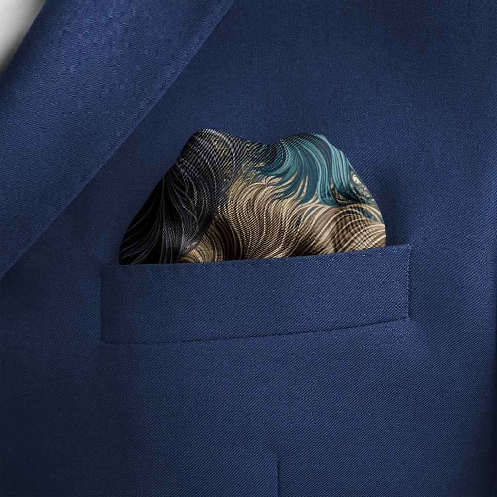 ROYAL PLUME SILK POCKET SQUARE