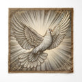 SIGN OF PEACE SILK POCKET SQUARE