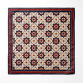 SAPPHIRE ROUGE SILK POCKET SQUARE
