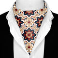 SAPPHIRE ROUGE SILK ASCOT – PREMIUM COLLECTION
