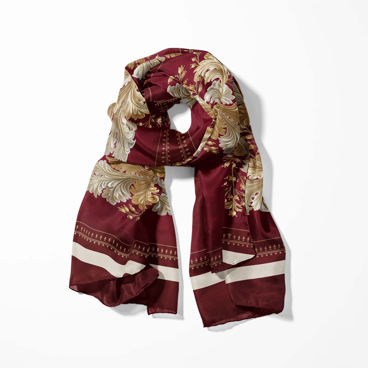 SCARLET LAUREL MEN SCARF - PREMIUM COLLECTION