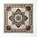 SERENE ARABESQUE SILK POCKET SQUARE
