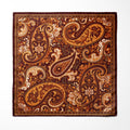 SIENNA PAISLEY SILK POCKET SQUARE