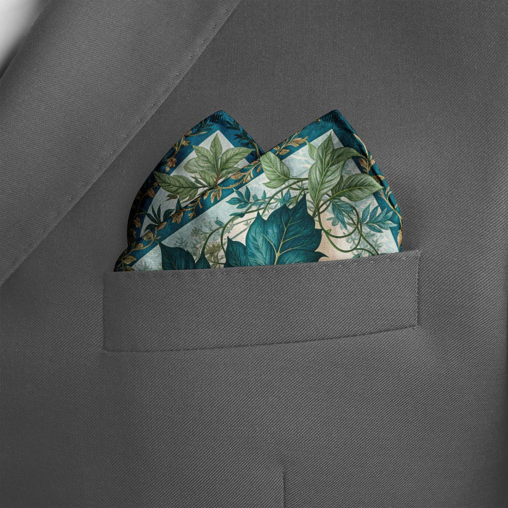 TROPIC SERENADE SILK POCKET SQUARE