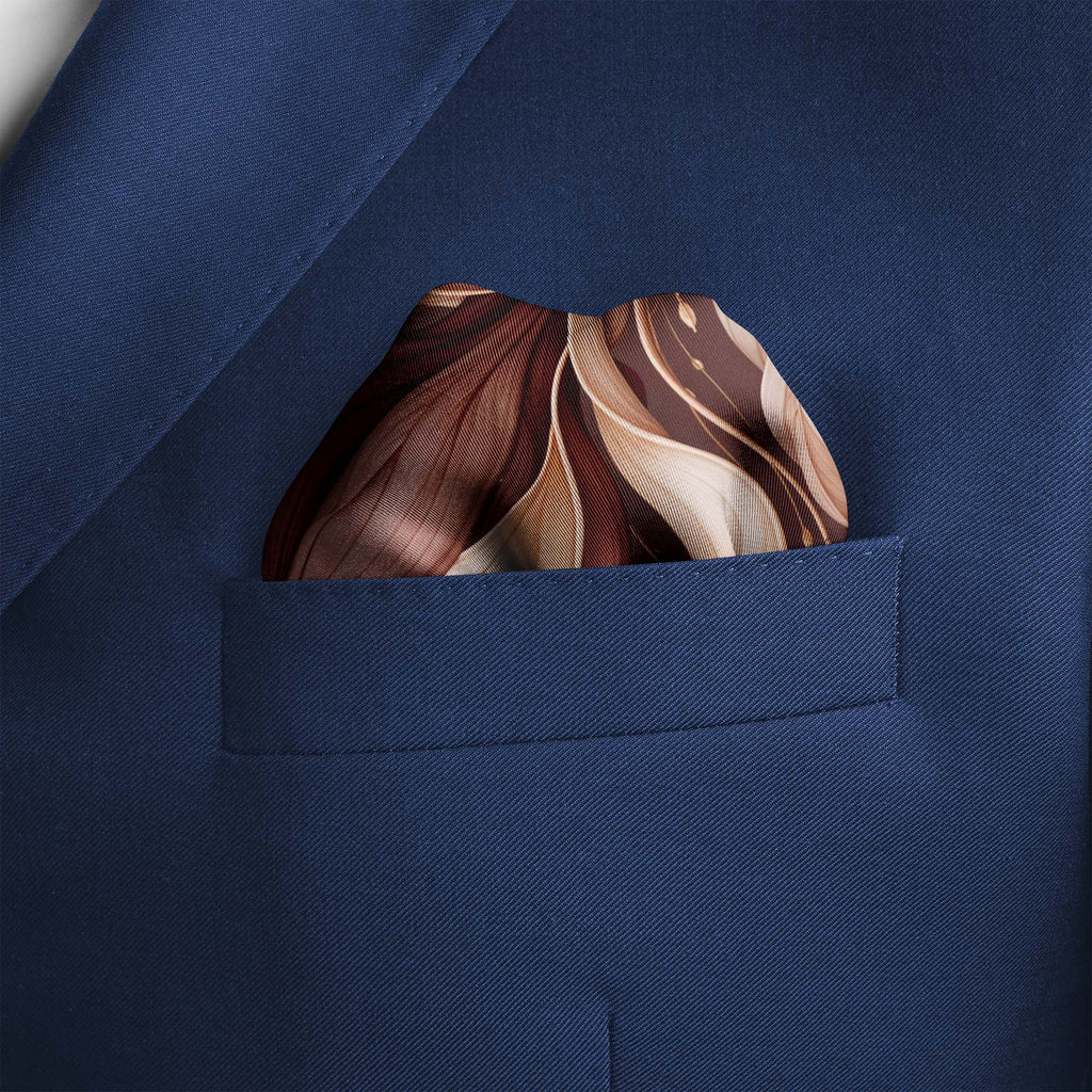 VALVET MAGNOLIA SILK POCKET SQUARE