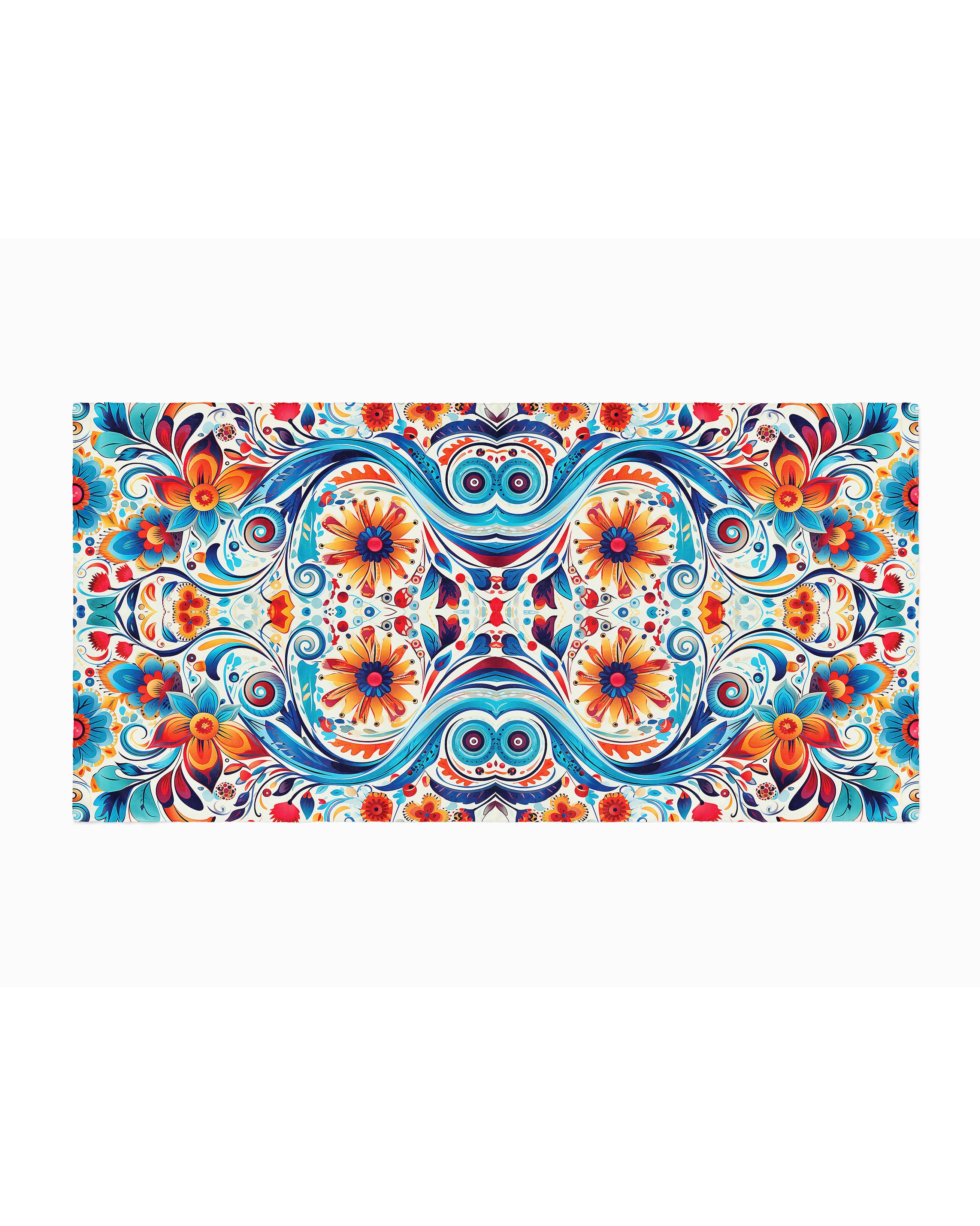 FLORAL PATTERN SILK WOMEN SCARF – PREMIUM COLLECTION
