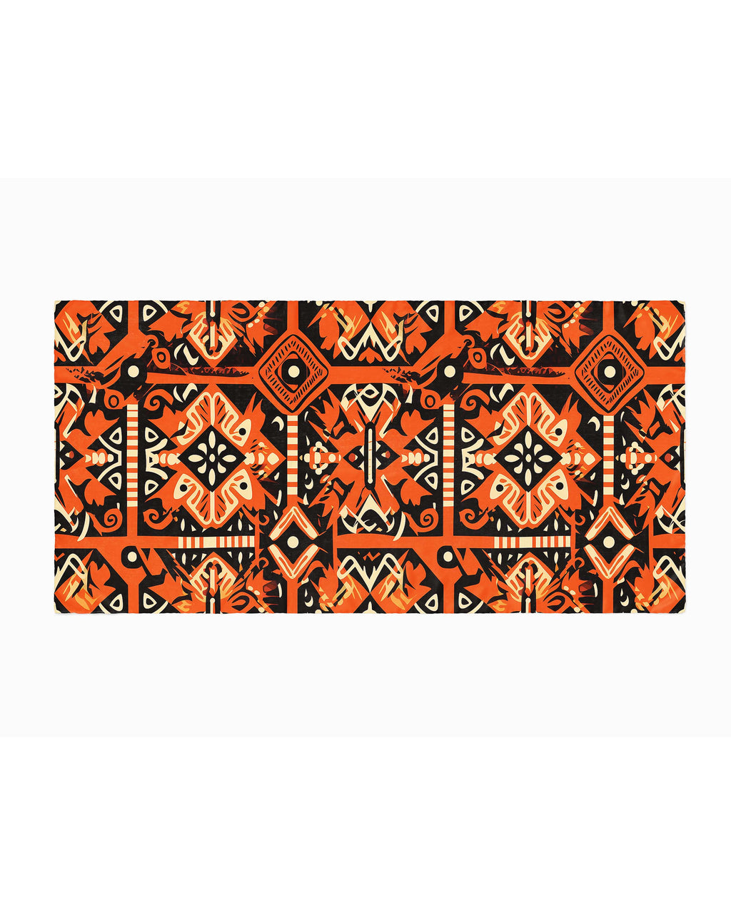 GEOMETRIC ETHNIC SILK WOMEN HIJAB – PREMIUM COLLECTION