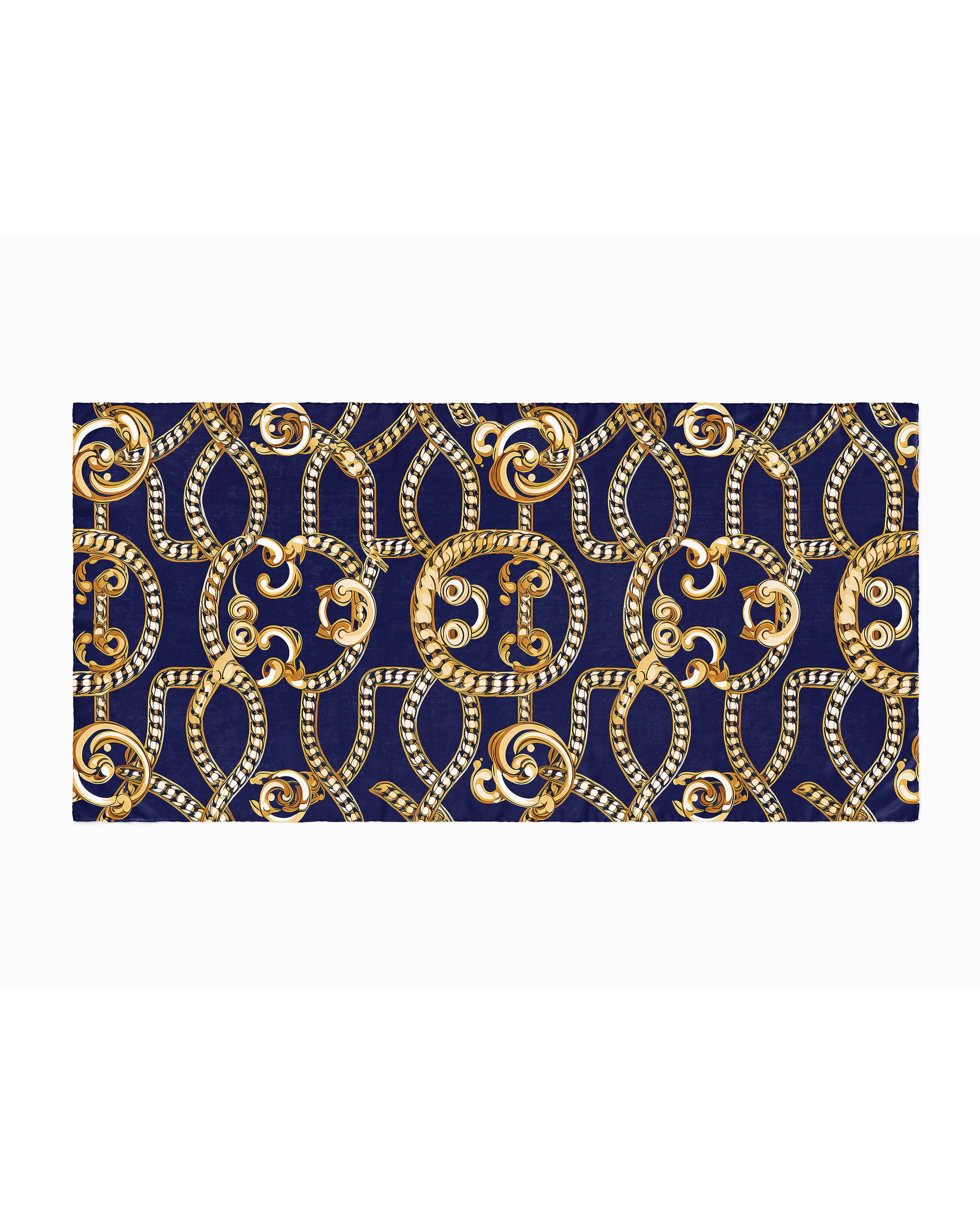 CHAIN LOOP SILK WOMEN SCARF – PREMIUM COLLECTION