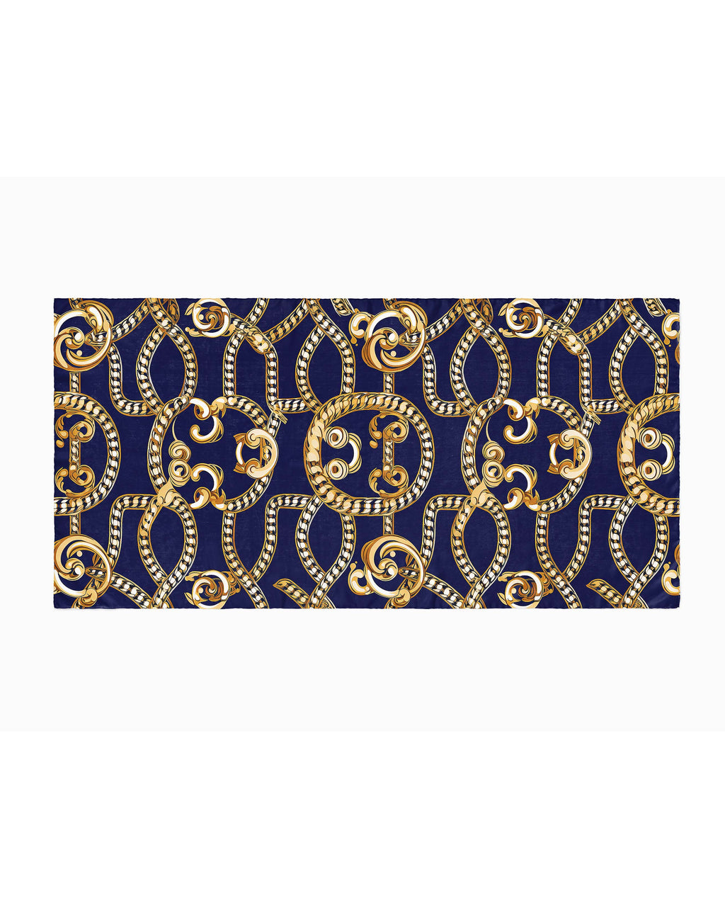 CHAIN LOOP SILK WOMEN SCARF – PREMIUM COLLECTION