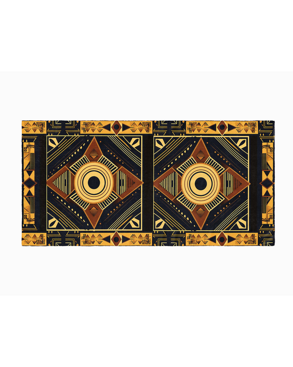 EGYPTION GEOMETRIC SILK WOMEN SCARF – PREMIUM COLLECTION
