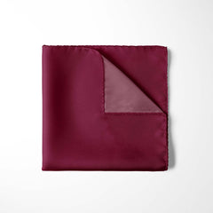 MAUVE SILK POCKET SQUARE