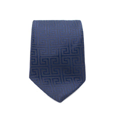 ATHENA NAVY TIE AND POCKET SQUARE SET