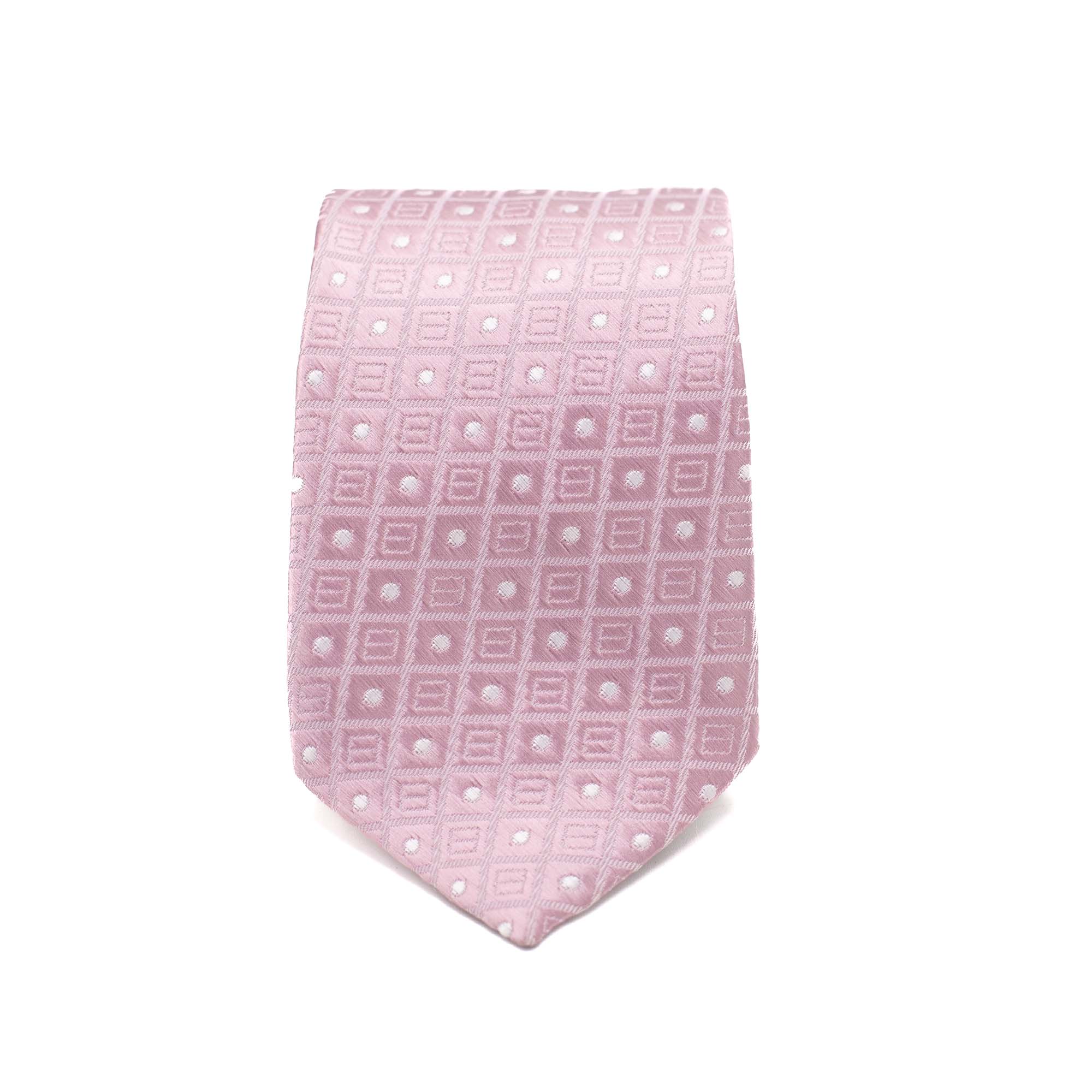 ROSÉ CHARM TIE AND POCKET SQUARE SET