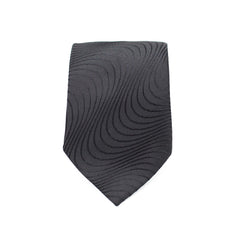 MIDNIGHT WAVES TIE AND POCKET SQUARE SET