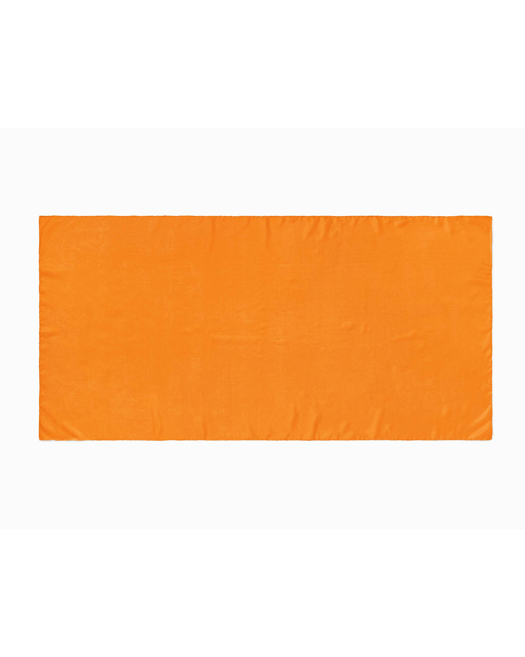 SOLID ORANGE SILK WOMEN HIJAB – PREMIUM COLLECTION