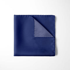 ROYAL BLUE SILK POCKET SQUARE