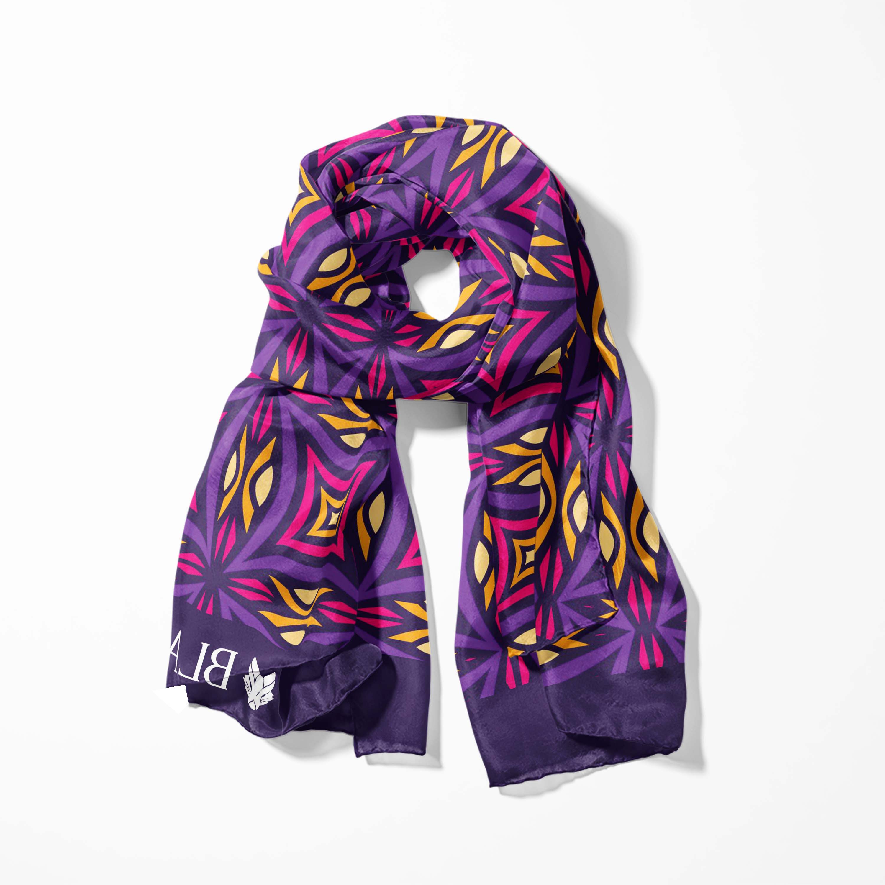 PINK RING MEN SCARF AND POCKET SQUARE SET – PREMIUM COLLECTION
