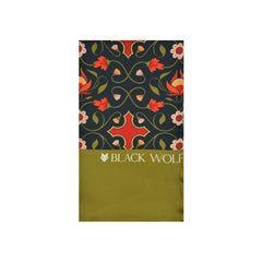 FLOWER AND LEAVES MEN SCARF - PREMIUM COLLECTION
