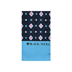 GEOMETRIC DIAMOND BLUE MEN SCARF - PREMIUM COLLECTION