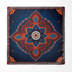 ROYAL AJRAK SILK POCKET SQUARE