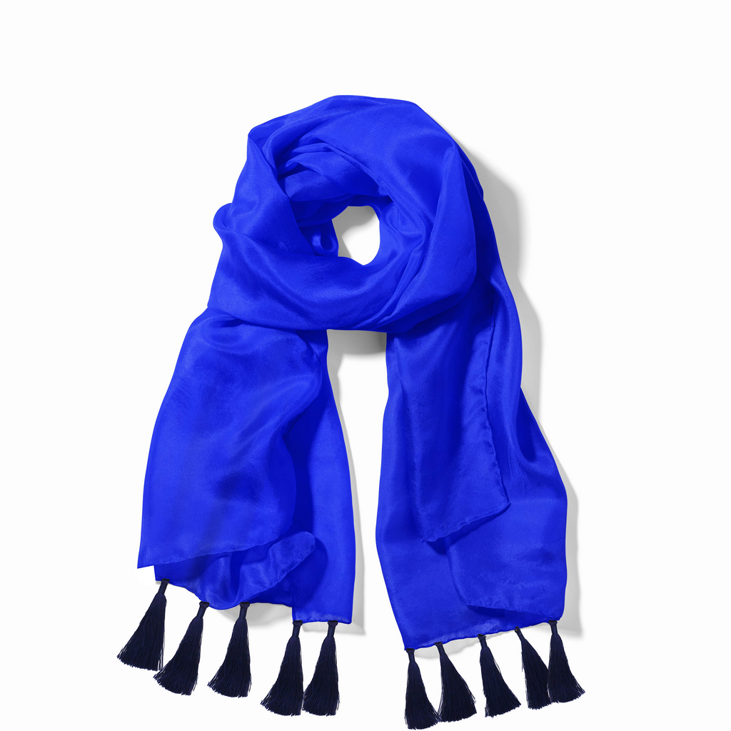 SAPPHIRE BLUE MEN SCARF - PREMIUM COLLECTION