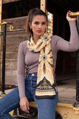 TIME FOR TANGLING SILK WOMEN SCARF – PREMIUM COLLECTION