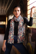 MUGHAL ART SILK WOMEN SCARF – PREMIUM COLLECTION