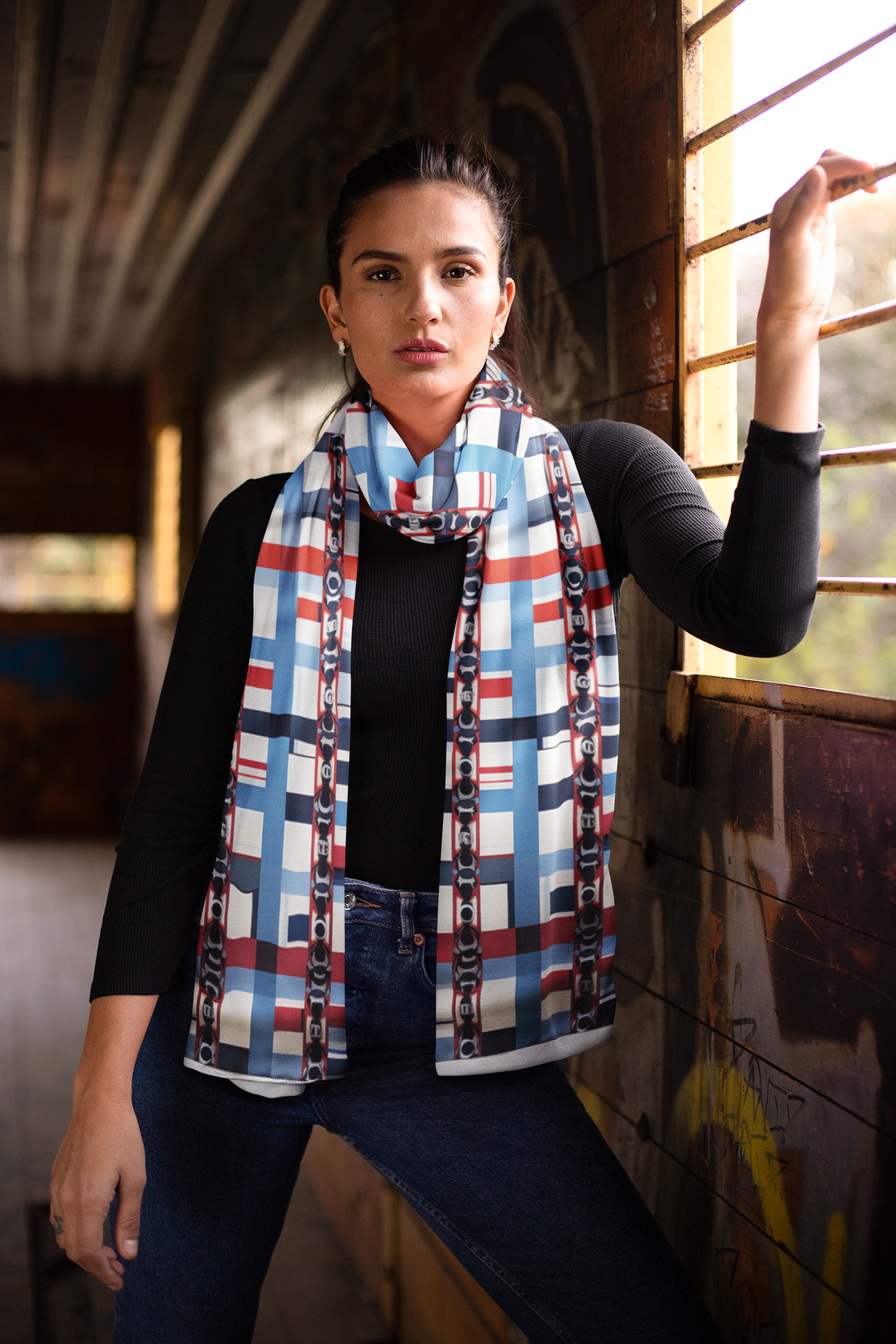 CHINESE KNOTWORK SILK WOMEN SCARF – PREMIUM COLLECTION