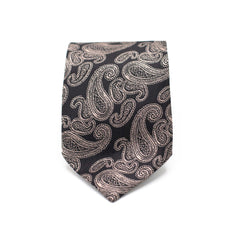 SILVER MYSTIQUE TIE AND POCKET SQUARE SET